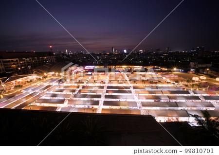 night scene, night scenery, night view 99810701