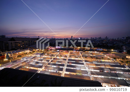 夜市 暮色 夜晚 99810719