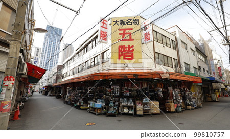 日本橋商店街(大阪市浪速區)宣傳昭和復古 日本橋商店街(大阪市浪速區)宣傳昭和復古 99810757