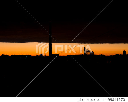 The Factory chimneys. 99811370