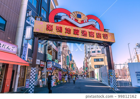 Views of Tokyo's Tokyo cityscape such as Sugamo Jizo shopping Views of Tokyo's Tokyo cityscape such as Sugamo Jizo shopping 99812162