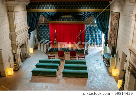 France, Loire, Chambord castle, Moliere's Theater 99814439