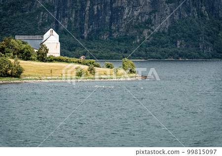 Norwegian fjord and mountains in summer - Lysefjord - Norway Norwegian fjord and mountains in summer - Lysefjord - Norway 99815097