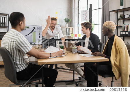 Concept of teamwork and cooperation. 99815538