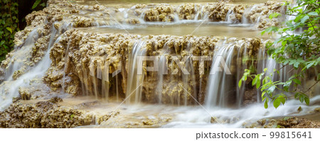 Turquoise water of Krushuna waterfalls, Bulgaria 99815641
