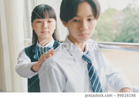 junior high school student, junior high student, middle school student 99816198