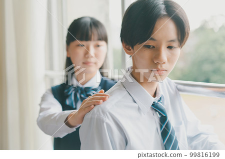 junior high school student, junior high student, middle school student 99816199