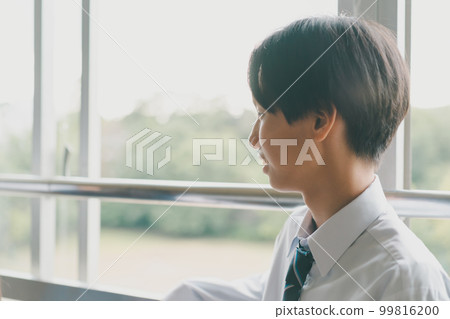 middle school boy, junior high school student, junior high student 99816200