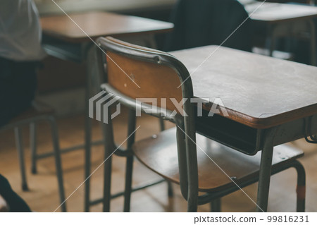 school, classroom, desk 99816231