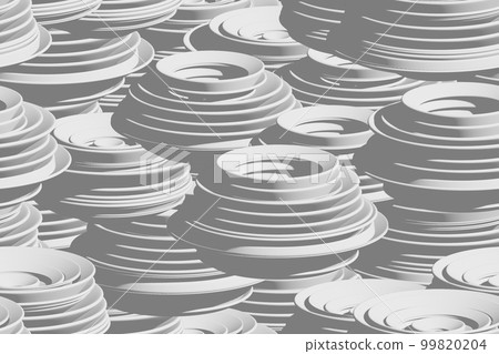Grey Isometric Concentric Ring Seamless Pattern Background Grey Isometric Concentric Ring Seamless Pattern Background 99820204