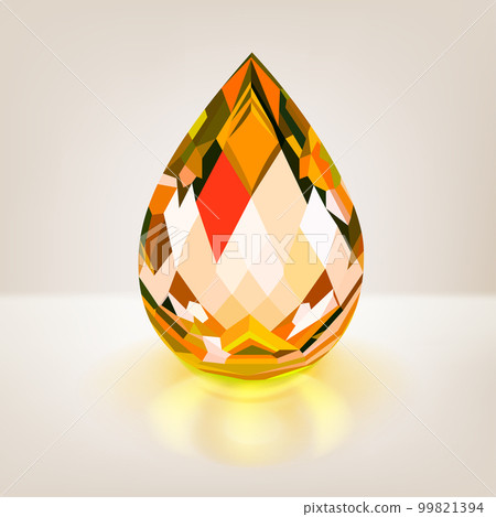 One big crystal drop One big crystal drop 99821394