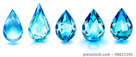 Set of crystal drops Set of crystal drops 99821395