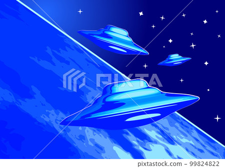 UFO and space 99824822