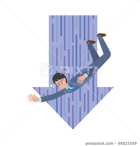 Falling businessman Falling businessman 99825509
