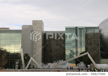 Nagoya City Science Museum with a unique appearance 99827990