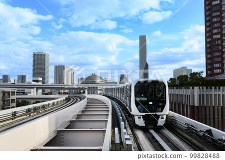 東京台場附近的“新交通系統 Yurikamo” 東京台場附近的“新交通系統 Yurikamo” 99828488