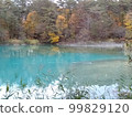 The colors of Goshiki-numa in Urabandai 99829120