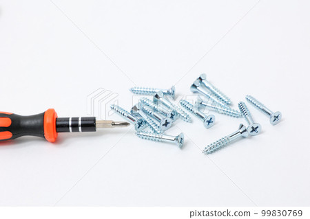 Screws, screwdrivers, parts, tools, DIY, work, carpentry, metal, DIY, work, repair, maintenance, maintenance 99830769
