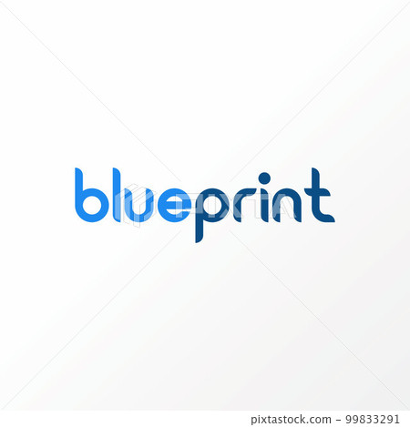 Simple and unique letter or writing BLUEPRINT sans serif font image graphic icon logo design abstract concept vector stock. Can be used as a symbol related to initial or wordmark Simple and unique letter or writing BLUEPRINT sans serif font image graphic icon logo design abstract concept vector stock. Can be used as a symbol related to initial or wordmark 99833291
