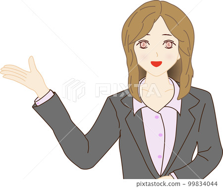 引導你的穿西裝的女人第2部分 99834044