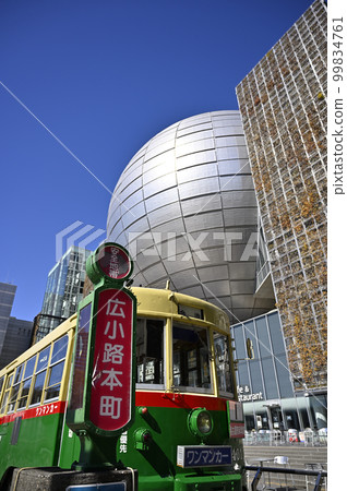Shirakawa Park (Static streetcar preservation exhibition in front of Nagoya City Science Museum) 99834761