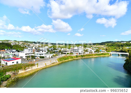 Ohigawa Bridge / Looking upstream from the Ohigawa River (Yaese Town, Okinawa Prefecture) [March 2023] 99835652