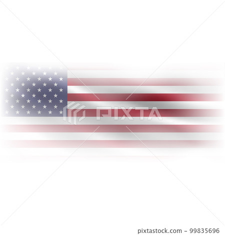 USA waving flag white mesh USA waving flag white mesh 99835696