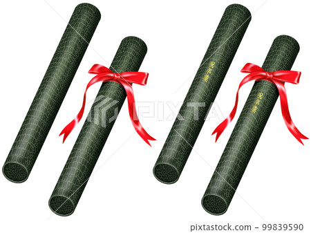 畢業證書畢業典禮圓筒彩帶 99839590