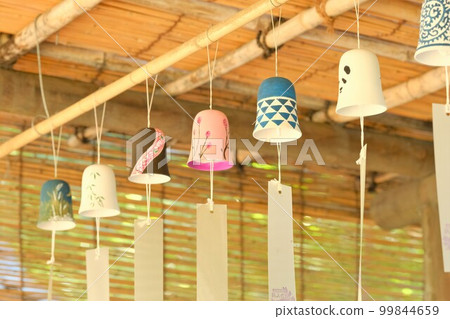 Pottery wind chime Pottery wind chime 99844659