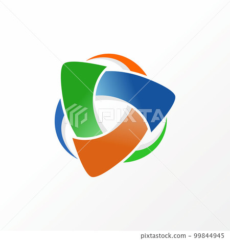Unique cut triangle quadrangular around like motif or body human image graphic icon logo design abstract concept vector stock. Can be used as a symbol related to community or calligraphy Unique cut triangle quadrangular around like motif or body human image graphic icon logo design abstract concept vector stock. Can be used as a symbol related to community or calligraphy 99844945