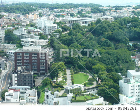 Distant view of Yokohama Foreign General Cemetery Distant view of Yokohama Foreign General Cemetery 99845261