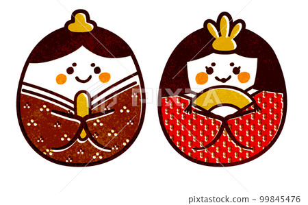 hina doll illustration - Stock Illustration [99845476] - PIXTA