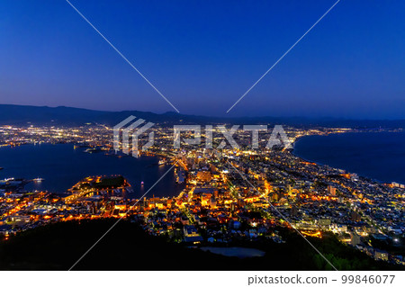 Hakodate night view (September Hokkaido sunny) 99846077