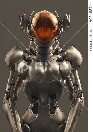 Fantasy woman robot, great design for any purposes. Fantasy woman robot, great design for any purposes. 99846834
