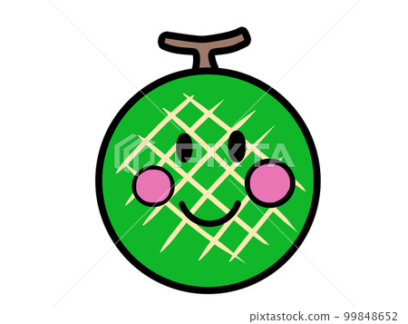 Melon cute character Melon cute character 99848652