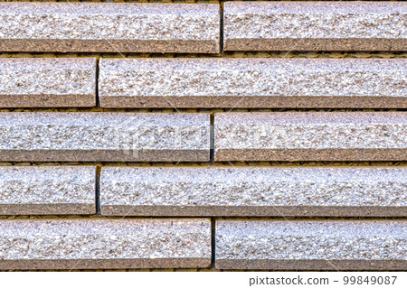 Exterior wall with stone pattern siding, Tokyo Exterior wall with stone pattern siding, Tokyo 99849087