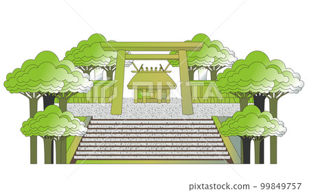 參拜伊勢神宮 99849757