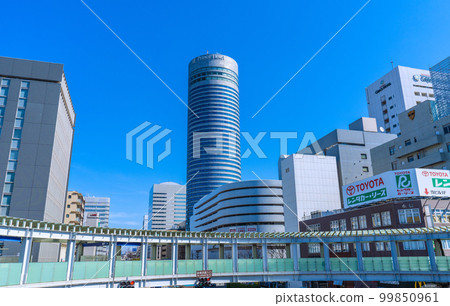 日本橫濱街景 期待相鐵新橫濱線、東急新橫濱線開通後更加便利的新橫濱站（3月） 99850961