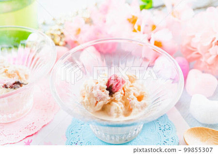 cherry blossom ice cream 99855307