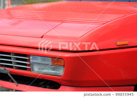 Red sports car image 99855945