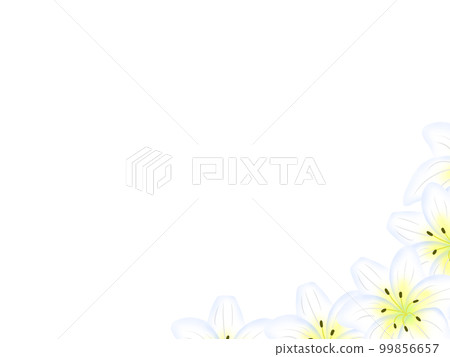 Lily frame _ lower right decoration 99856657