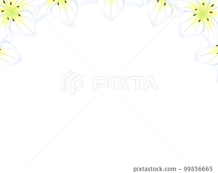 Lily frame_upper decoration Lily frame_upper decoration 99856665