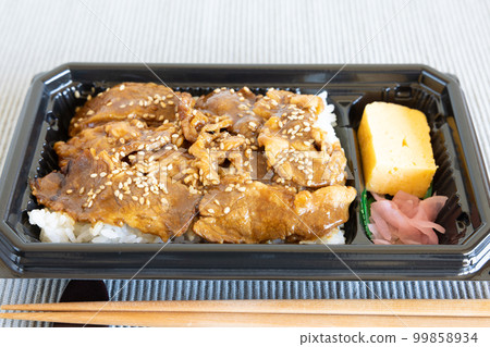 Delicious Beef Kalbi Heavy Bento (Yakiniku Bento) Delicious Beef Kalbi Heavy Bento (Yakiniku Bento) 99858934