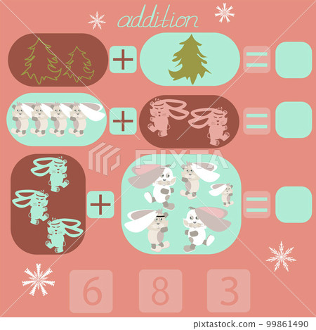 count the rabbits in the picture and put the right number 99861490