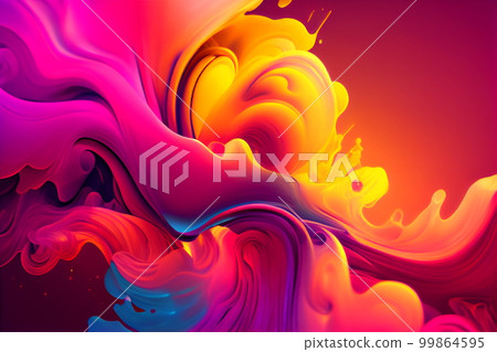 Overmixing and blending colors. Trendcolors background. Gradient Overmixing and blending colors. Trendcolors background. Gradient 99864595