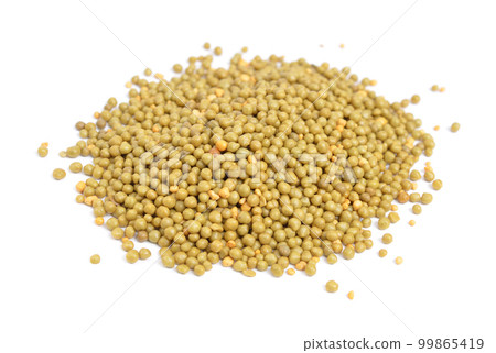 Osmocote fertilizer granules isolated on white background 99865419