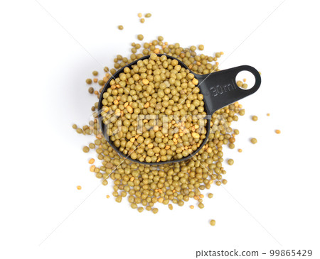 Osmocote fertilizer granules isolated on white background Osmocote fertilizer granules isolated on white background 99865429