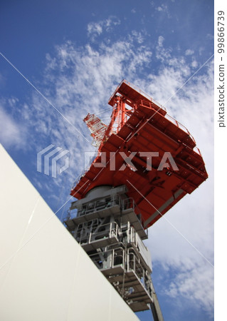 塔式起重機【千葉縣千葉市千葉站前再開發工地】 99866739