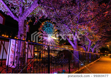 Tokyo Arakawa Ward Arakawa Amusement Park (light up) 99869477