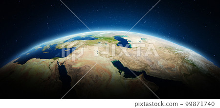 Middle East - planet Earth Middle East - planet Earth 99871740